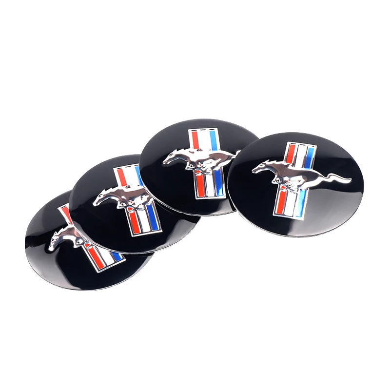 Adesivos de Tampa de roda  Ford 4 peças 56mm 60mm