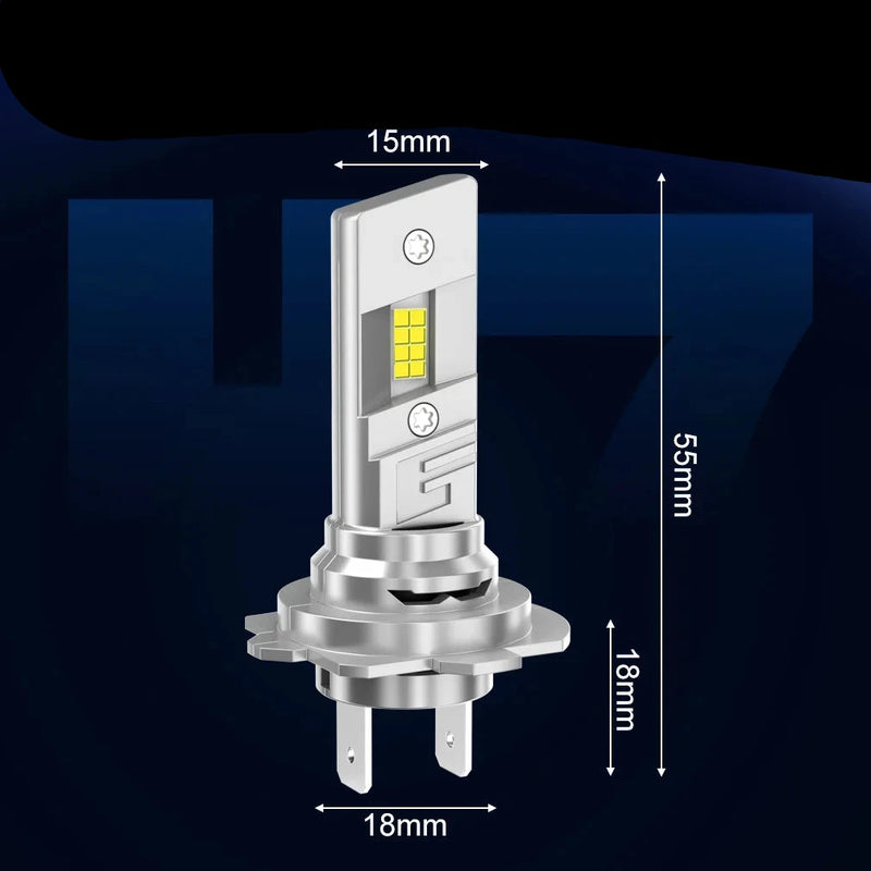 Farol Lâmpada LED  H7  Light 6500K 12V 120W