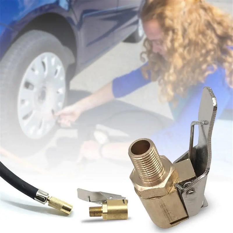 Conector de ar Inflador de pneu Medidor Compressor
