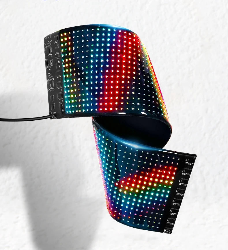 Display LED Flexível Programável para Exterior Personalizado