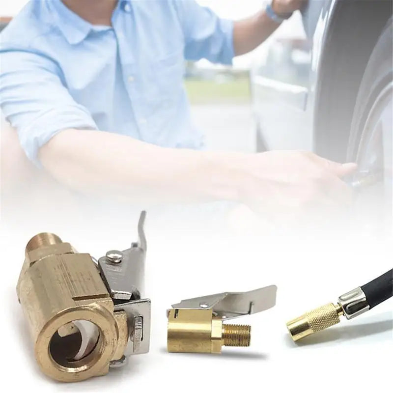Conector de ar Inflador de pneu Medidor Compressor
